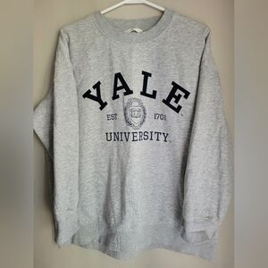 Ladies  YALE UNIVERSITY  Gray Sweatshirt